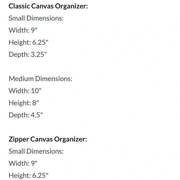 Portland Leather Goods Medium Classic Canvas Purse Organizer - Picture 9 of 9